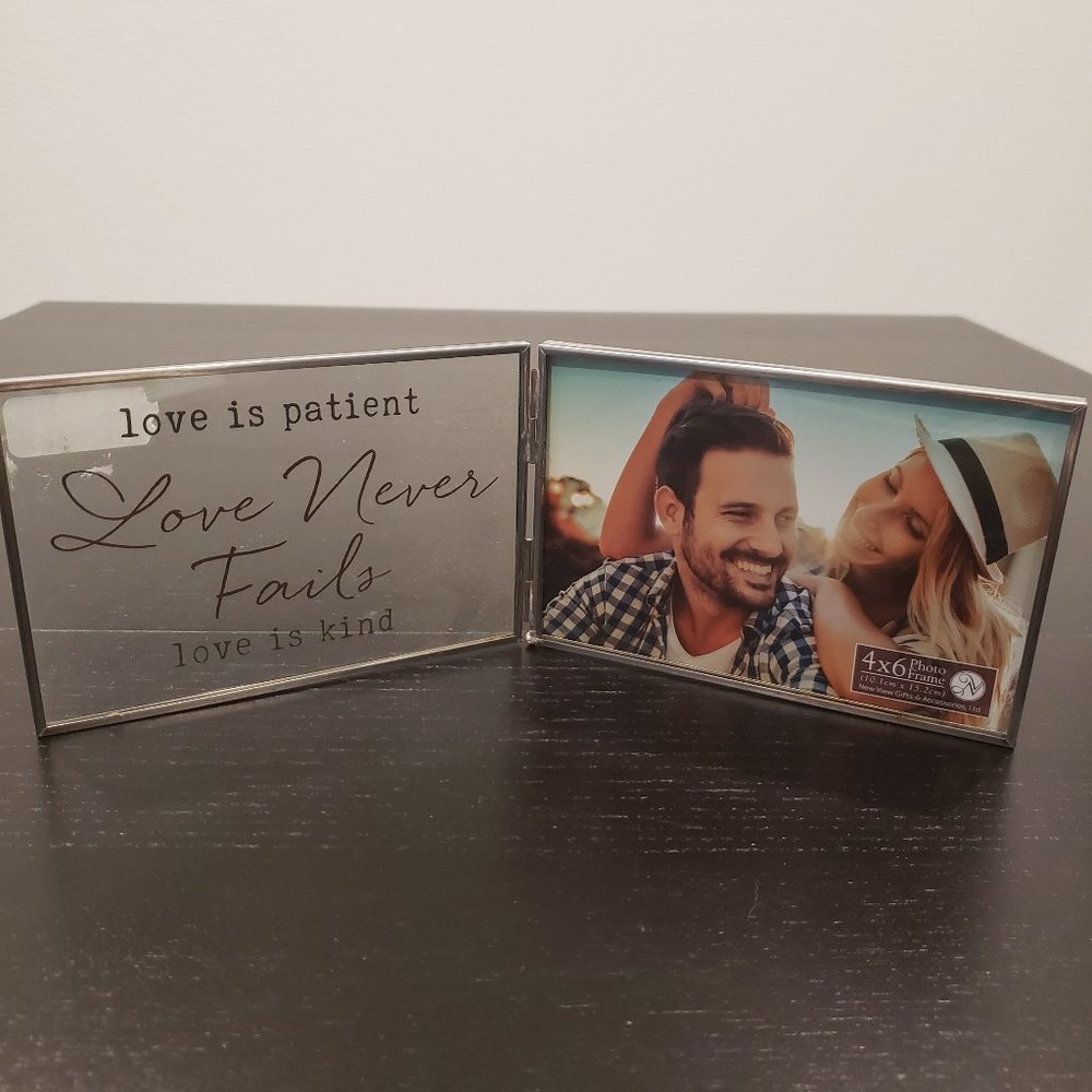 Love is Patient 4x6 photo frame